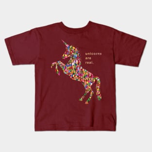 Unicorns are Real Kids T-Shirt